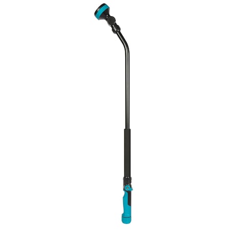Fiskars Gilmour Swivel Connect 5 Pattern Adjustable Shower Plastic Watering Wand 820522-1001